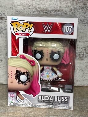 Funko Alexa Bliss Vinyl Figure with Blonde and Pink Hair